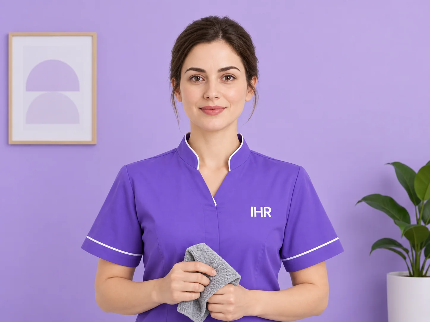 IHR Dream team member in uniform